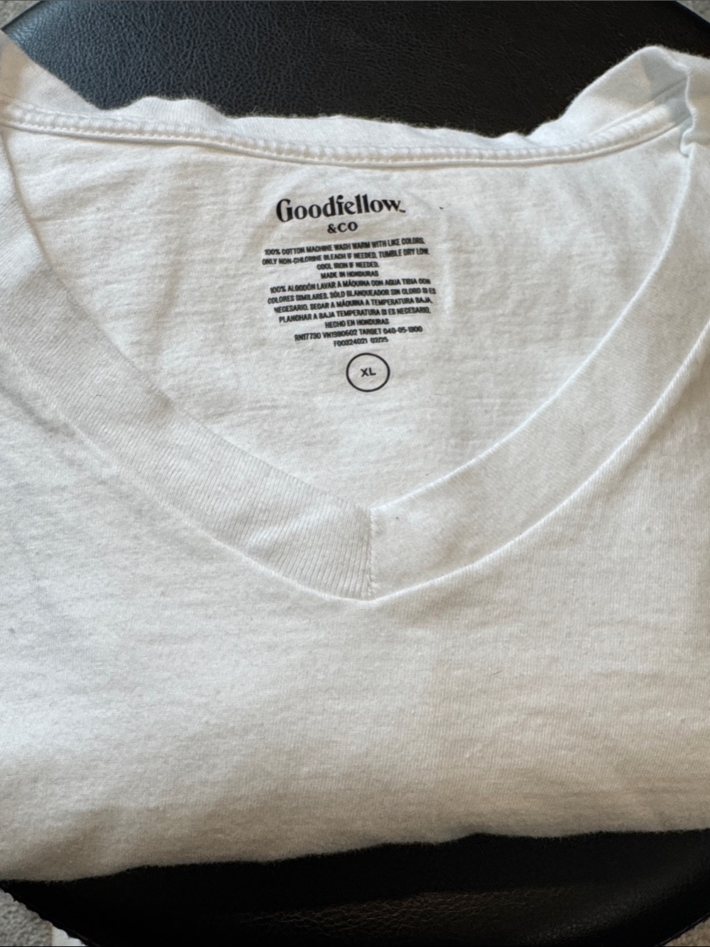 3 Goodfellow & Co White V-Neck Tees - Soft Cotton